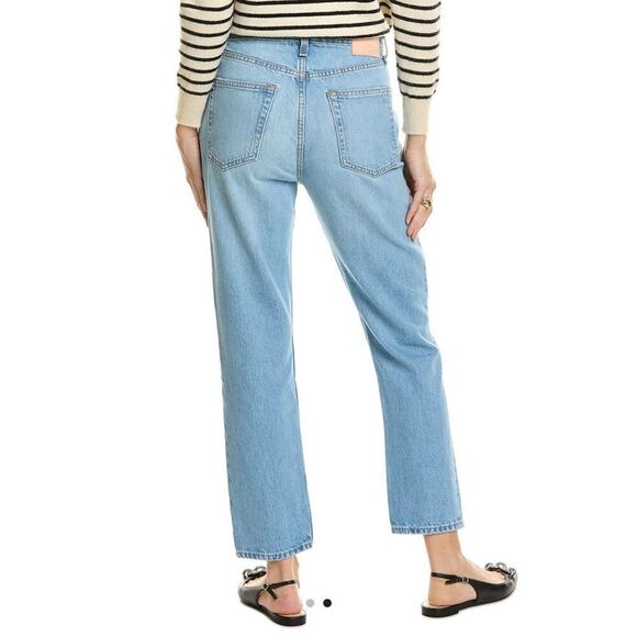 Rag & Bone Nina High-Rise Ankle Cigarette Jean in Tulip 32 - Picture 5 of 11